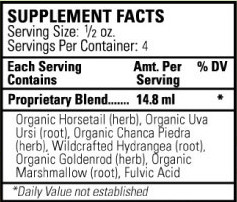 renaltrex - supplement facts