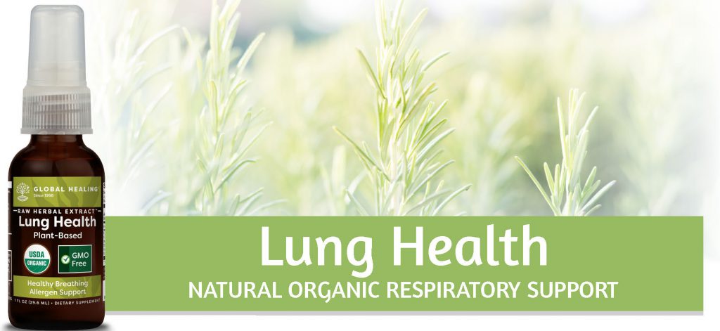 Lung Health Natural Respiratory Support Formula bottle
