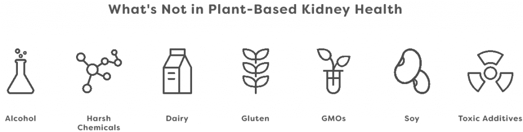 what's not in plant-based kidney health